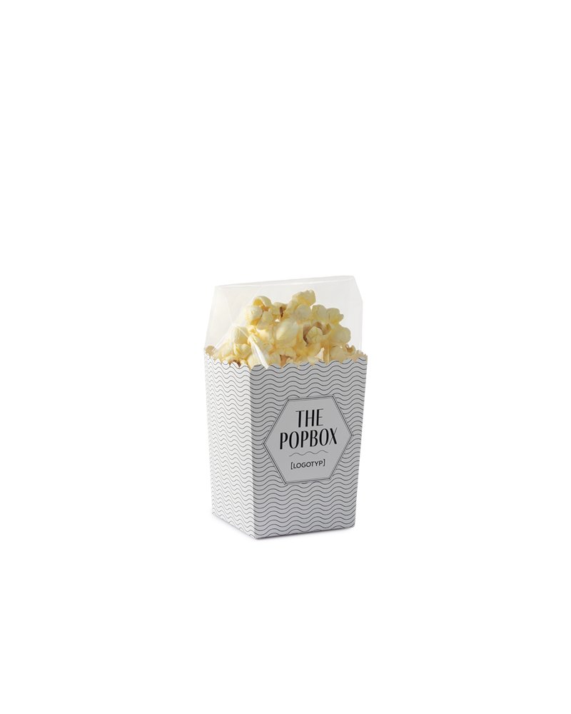 Popcornsbägare liten med färdiga Popcorn