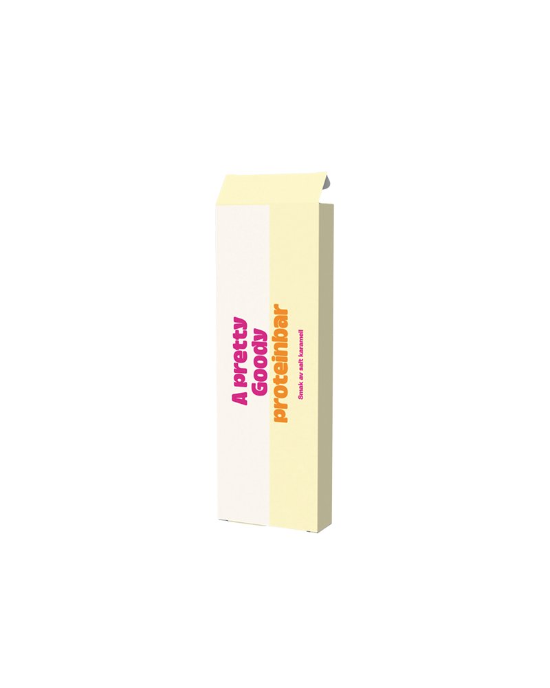 Proteinbar Toffee Karamel i æske 45g